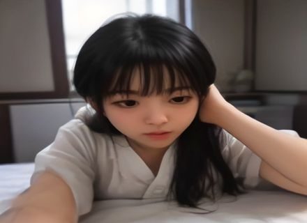 医学编辑张晓敏，女性，认真审阅文稿，书桌前，自然光线，专注工作状态